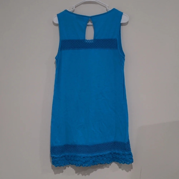 icantoo blue swim coverup dress size small - Picture 5 of 7